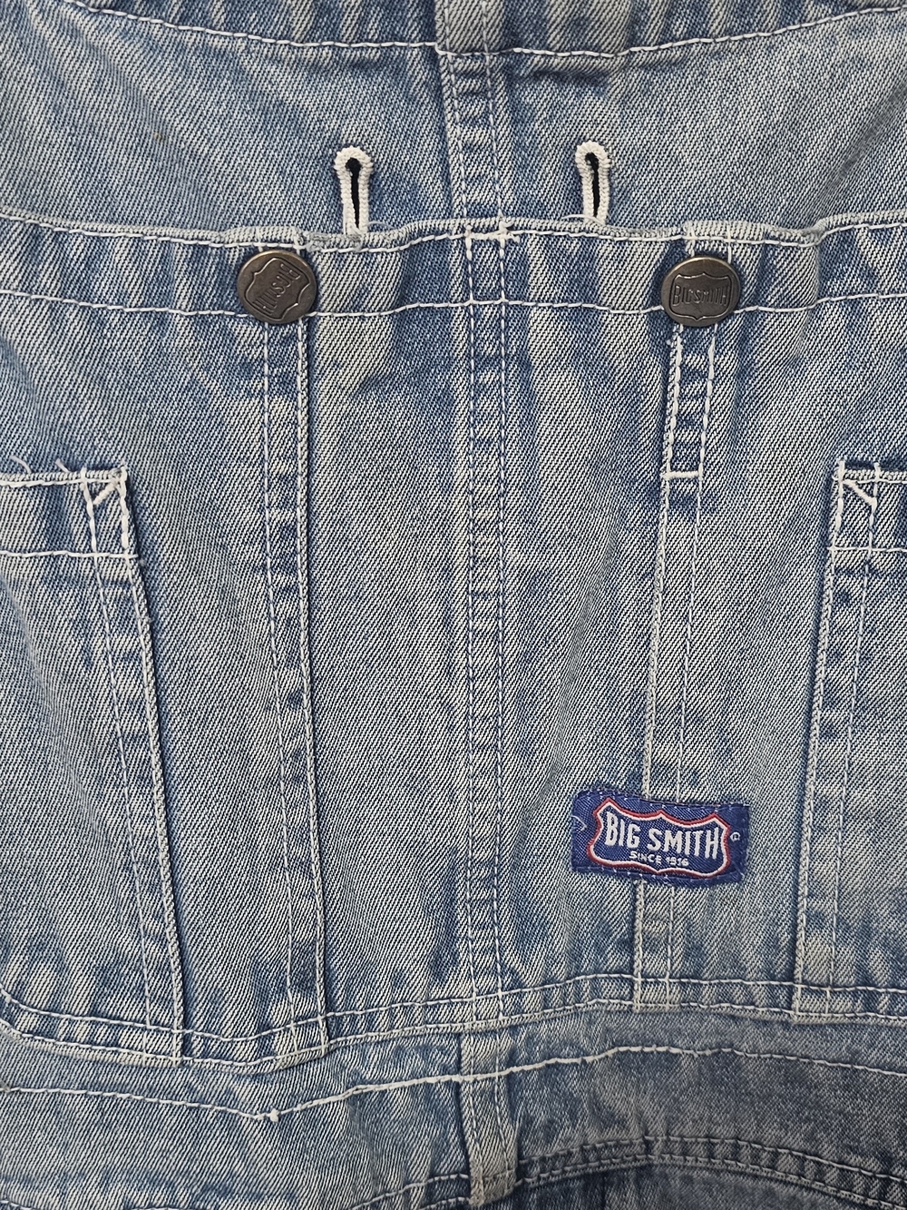 Light Wash Denim Overalls for Women - Relaxed Fit - Picture 3 of 8